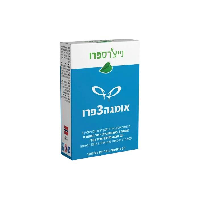 אוגמה 3 נייצ׳רס פרו / Natures Pro Omega 3