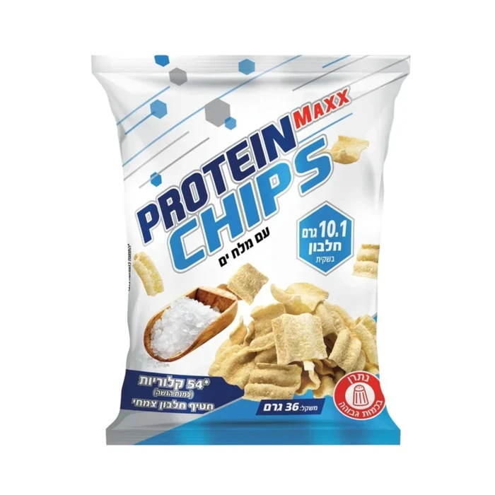 צ׳יפס חלבון פרוטאין מקס 36 גרם 8 יח' ציפס / Protein Maxx Chips
