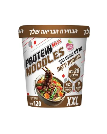 נודלס חלבון פרוטאין מקס 4 י״ח / Protien Maxx Noodles