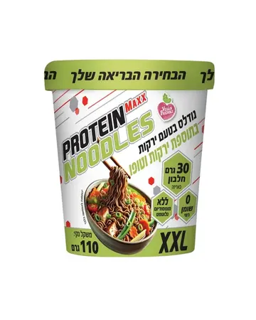נודלס חלבון פרוטאין מקס 4 י״ח / Protien Maxx Noodles
