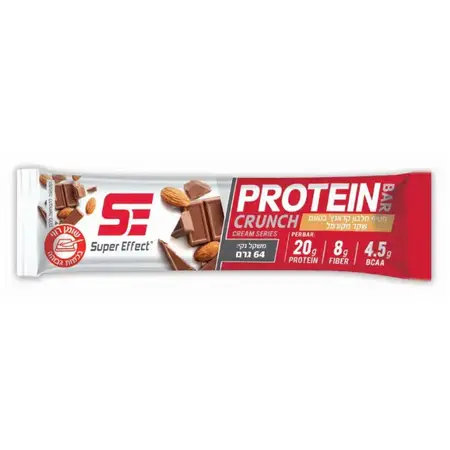חטיפי חלבון סופר אפקט קראנץ 18 יח׳ / Supper Effect Protein Bar