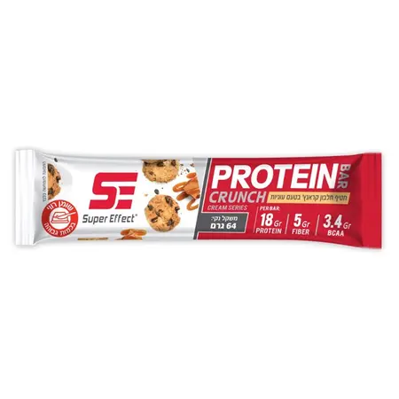 חטיפי חלבון סופר אפקט קראנץ 18 יח׳ / Supper Effect Protein Bar