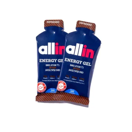 ג׳ל אנרגיה אול אין / Allin Energy Gel / מכיל 24 יחידות גל