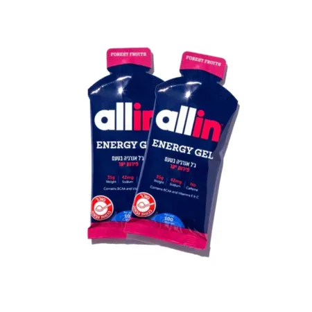 ג׳ל אנרגיה אול אין / Allin Energy Gel / מכיל 24 יחידות גל