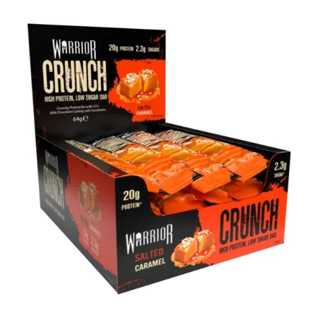 חטיפי חלבון ווריאור קראנץ' / 12 יח' Warrior Crunch Protein Bar