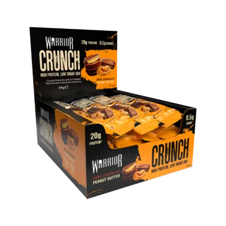 חטיפי חלבון ווריאור קראנץ' / 12 יח' Warrior Crunch Protein Bar