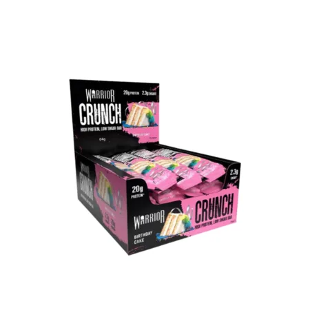 חטיפי חלבון ווריאור קראנץ' / 12 יח' Warrior Crunch Protein Bar