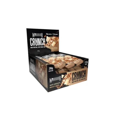 חטיפי חלבון ווריאור קראנץ' / 12 יח' Warrior Crunch Protein Bar