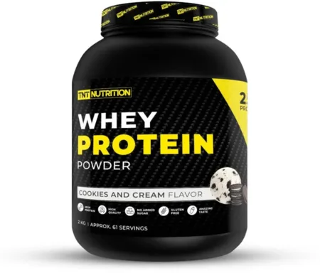 אבקת חלבון טי אנד טי 2 קילו / Whey Protein TNT Nutrition