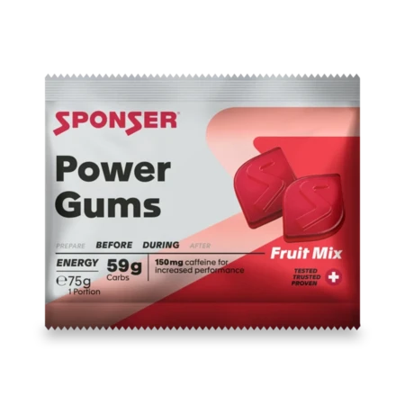 סוכוריות אנרגיה ספונסר 6 יח' 1 Sponser Power Gums