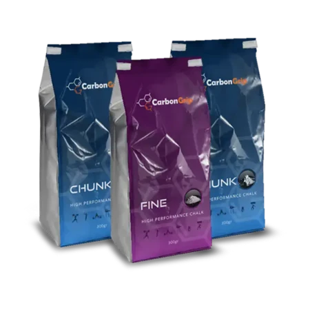 אבקת מגנזיום קרבון גריפ 300 גרם מבצע שלישיות / CARBONGRIP CHUNCK
