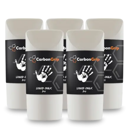 מגנזיום נוזלי במבצע כמות חמישיות של 100 מ״ל / Carbongrip Liquid Chalk Dry