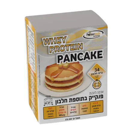 פנקייק חלבון פאוור טק / Pancake Whey Protein